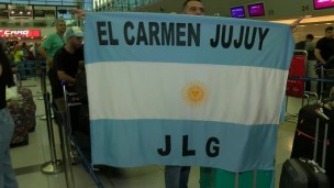 Desde Ezeiza: otra tanda de hinchas argentinos que se van al Mundial