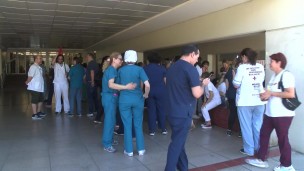 Paro en el Hospital Garrahan contra los recortes salariales