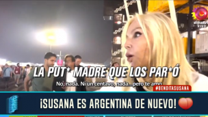 ¡Susana Giménez volvió a ser argentina!: la diva fue ovacionada en el Mundial de Qatar 2022