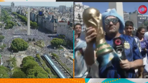 ¡Somos campeones del Mundo por tercera vez!: los festejos en el Obelisco