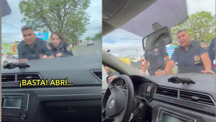 Evadió un control policial