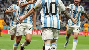 Argentina ganó y pasó a Cuartos de Final 