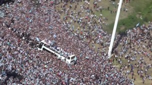 Festejo inolvidable: 5 millones de hinchas en las calles