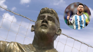 Estatua de Messi