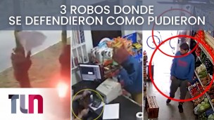 3 robos donde se defendieron como pudieron