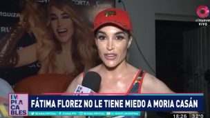 Fátima Florez no le tiene miedo a Moria Casán