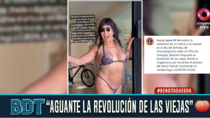 ¡"Aguante la revolución de las viejas": Moria Casan revoluciona las redes con su figura real!