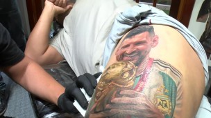 Sociedad, argentina campeón, Lionel Messi, tatuajes, cinco de copas, argentina, 
