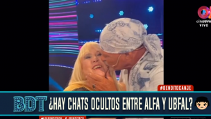 ¡Alfa y Laura Ubfal se besaron en vivo!: ¿hay chats en vivo?