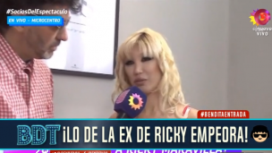 ¡La exnovia de Ricky Maravilla se descompensó al aire!: "¿Estará embarazada?"
