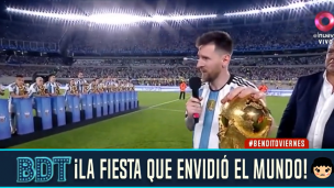 ¡¡Furor por la Selección Argentina: el Monumental se rindió a los pies de Lionel Messi!!