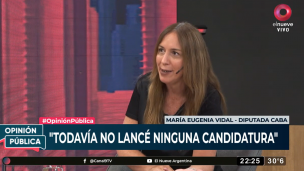 Opinión Pública, María Eugenia Vidal,