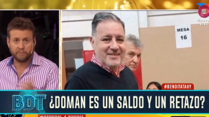 ¡Doman, un héroe!: las fuertes declaraciones tras su renuncia en Indendiente