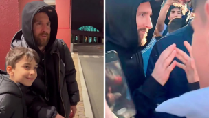 Messi "camuflado" en Euro Disney: ¡Lo descubrieron!