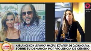 Exclusivo |  Verónica Bamby Macías, la ex de Cacho Garay: "Me da escalofrios. Estoy shockeada"