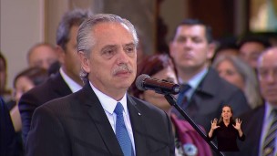 alberto fernandez tedeum