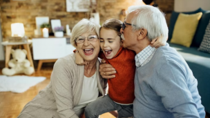 Abuelos y nietos