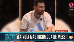 ¡La entrevista más incómoda de Messi!: "En principio no iré al próximo Mundial"