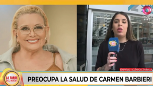 Carmen Barbieri internada por problemas respiratorios: "No se alimenta bien"