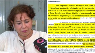 Femicidio de Rocío: piden remover a la fiscal por sus dichos en Telenueve