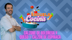 calzone a la boloñesa