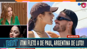 Argentina de luto: Tini y De Paul confirmaron su separación