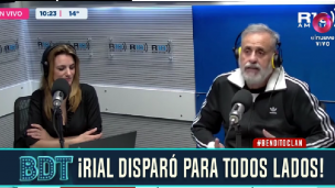 Jorge Rial se metió en la polémica de Intrusos con Andrea Rincón: "me pareció una exageración"