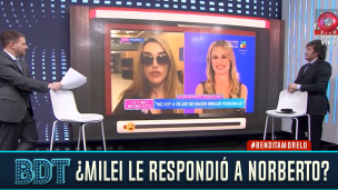 Javier Milei habló de la polémica foto del acolchado en la casa de Fatima Florez