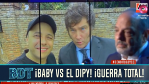 El Dipy trató a Baby Etchecopar de "viejo meado" y el periodista lo aniquiló