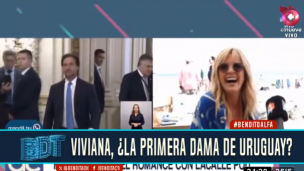 ¿Viviana Canosa va a ser la primera dama de Uruguay?: los detalles de su relación con Lacalle Pou