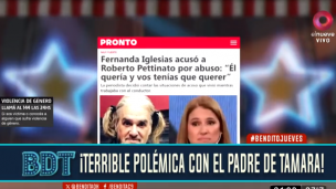 Fernanda Iglesias acusó a Roberto Pettinato por acoso sexual