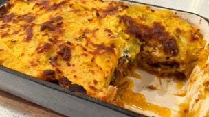 Pastel de bondiola y batata