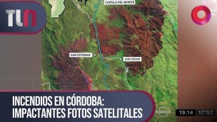 Incendios en Córdoba: impactantes fotos satelitales