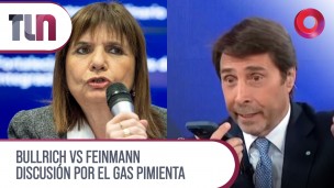 Bullrich vs Feinmann: discusión por el gas pimienta