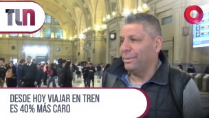 desde hoy, viajar en tren es 40% más caro