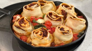 Lasaña roll