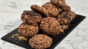 Galletas de chocolate y maní