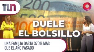 Una familia gasta 370% más que el año pasado