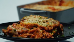 Increíble lasagna de berenjenas
