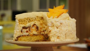 Rica y fácil torta chajá