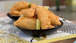 Increíbles empanadas de chipa con carne desmechada