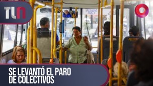 Se levantó el paro de colectivos