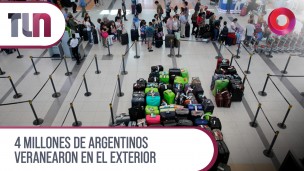 4 millones de Argentinos veranearon en el exterior