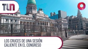 Los cruces de una sesión caliente en el congreso