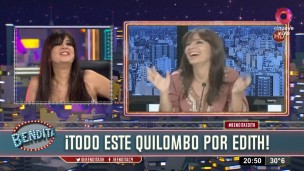 Edith entre Guercio y Beto Casella 