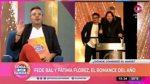 Fede Bal y Fátima Florez, el romance menos esperado