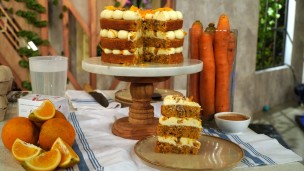 Torta carrot cake saludable