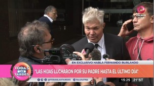 La fuerte declaración de Burlando tras el inicio del juicio por la muerte del Diez