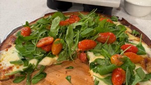 Especial para el finde: fainá y fainá frita con toppings