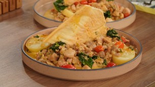 Un clásico: cazuela de pollo 